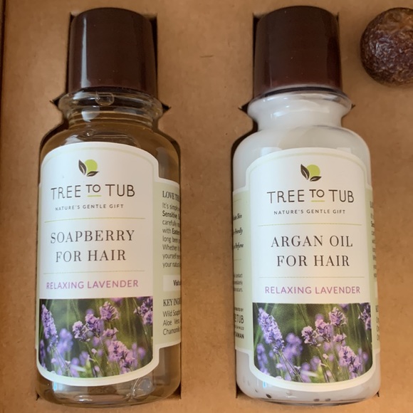 NEW Lavender Scented Soapberry Tree to Tub Set - Picture 3 of 6